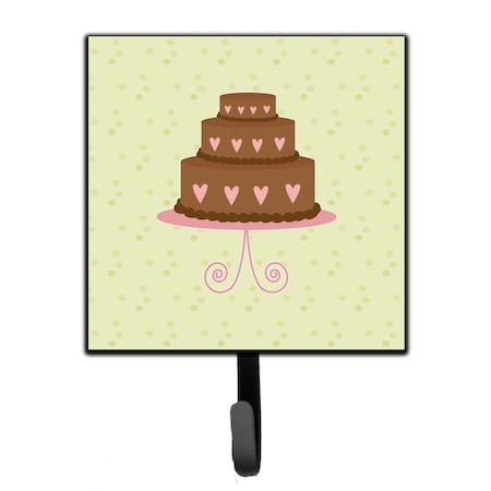 Jensendistributionservices Heart Chocolate Cake on Green Leash or Key Holder MI2102565